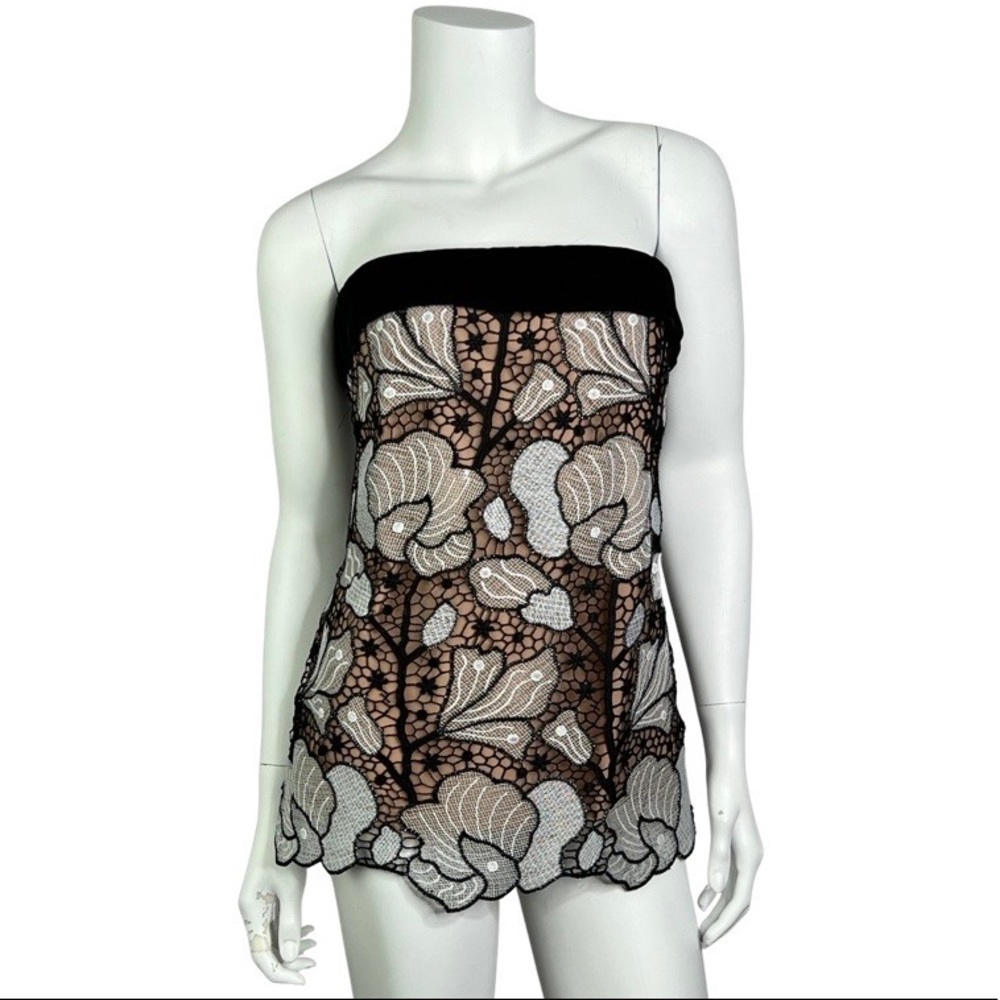 BCBG Max Azria strapless top in size S
